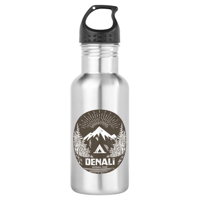 Botella De Agua Parque nacional Denali (Anverso)