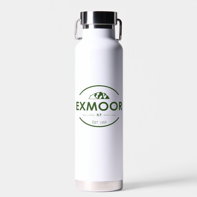 Botella De Agua Parque Nacional Exmoor (Delantero)