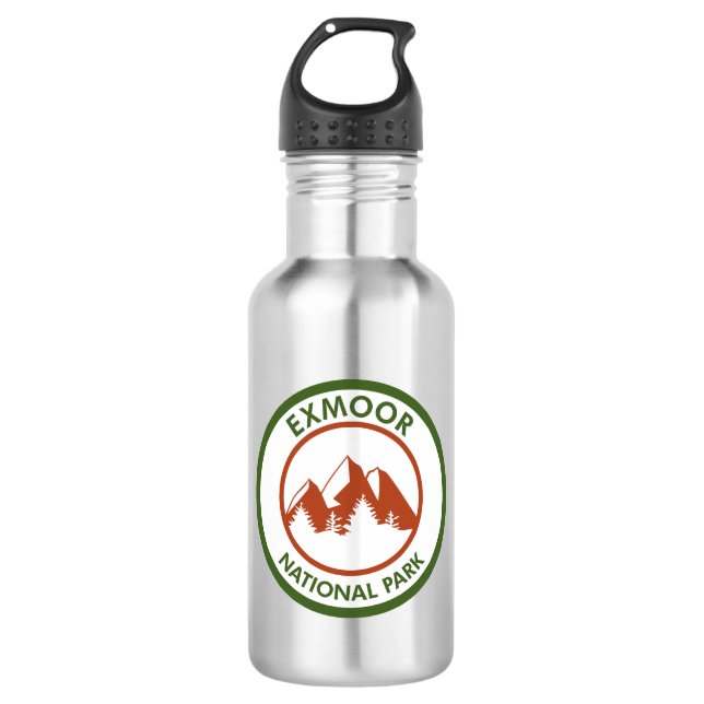 Botella De Agua Parque Nacional Exmoor (Anverso)