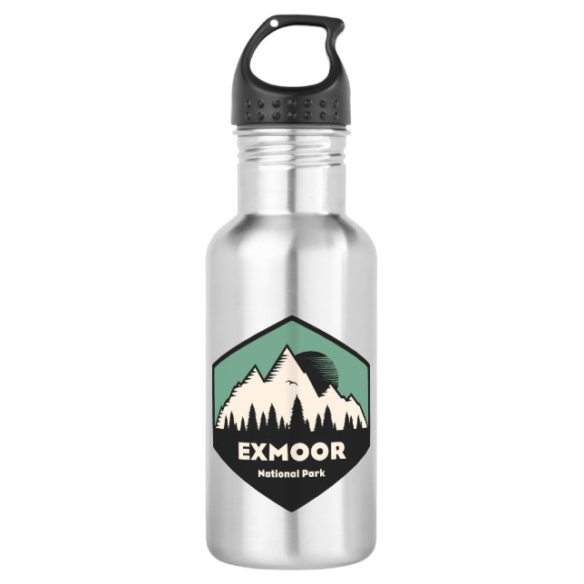 Botella De Agua Parque Nacional Exmoor (Anverso)