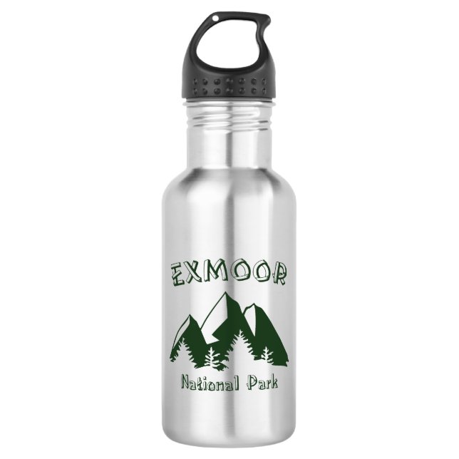 Botella De Agua Parque nacional Exmoor (Anverso)