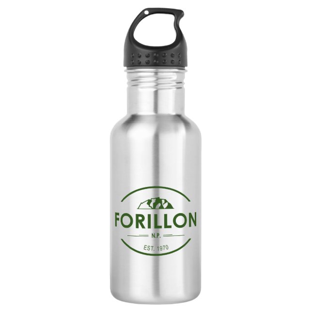 Botella De Agua Parque nacional Forillon (Anverso)