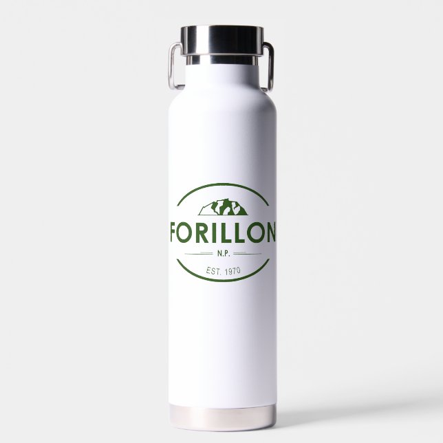 Botella De Agua Parque nacional Forillon (Delantero)