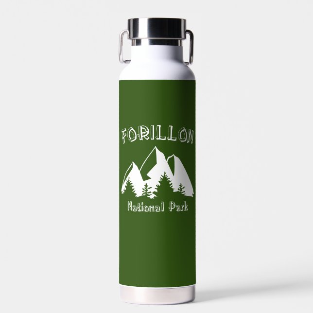 Botella De Agua Parque nacional Forillon (Delantero)