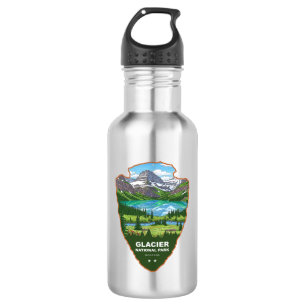 Botella De Agua Parque Nacional Glaciar Montana Arrowhead