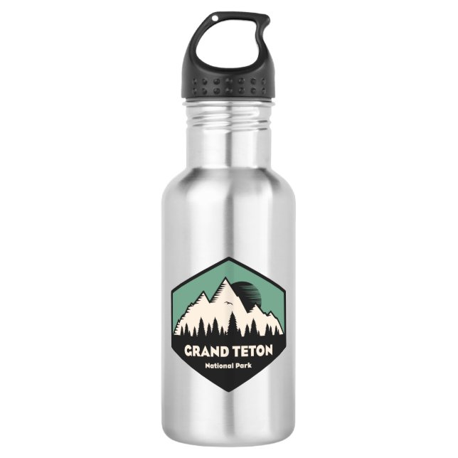 Botella De Agua Parque Nacional Grand Teton (Anverso)