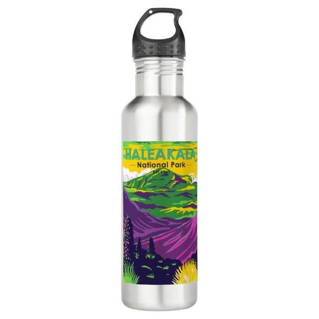 Botella De Agua Parque nacional Haleakala (Anverso)