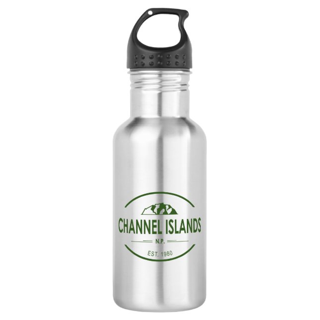 Botella De Agua Parque nacional Islas del Canal (Anverso)