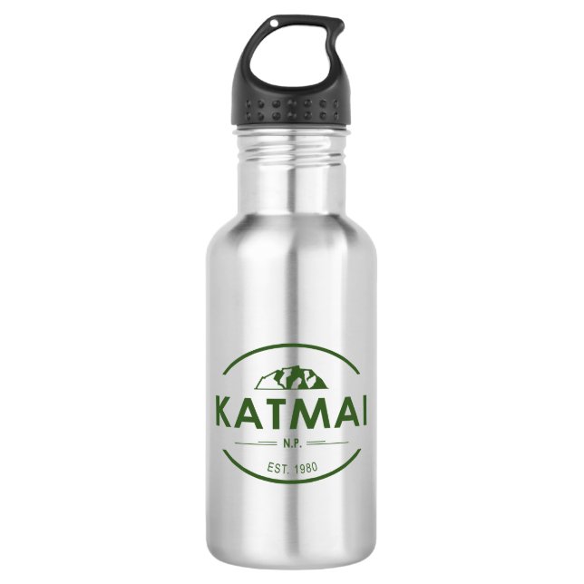 Botella De Agua Parque nacional Katmai (Anverso)