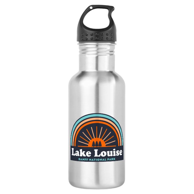 Botella De Agua Parque nacional Lake Louise Banff Rainbow (Anverso)