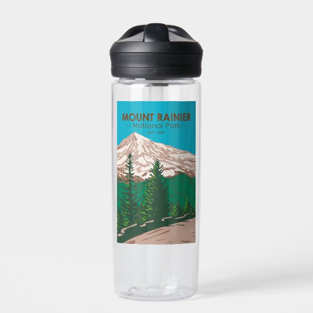 Botella De Agua Parque nacional Mount Rainier (Delante)