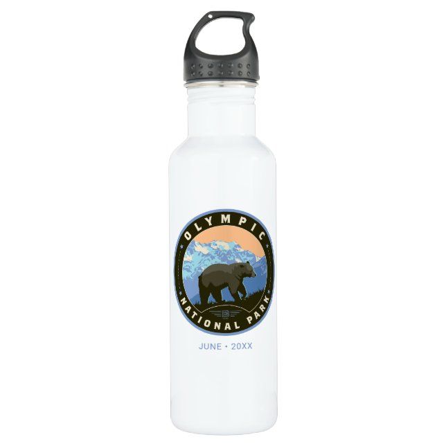 Botella De Agua Parque nacional Olímpico (Anverso)