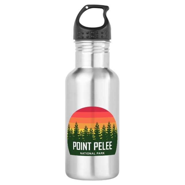 Botella De Agua Parque nacional Point Pelee Ontario Canadá (Anverso)