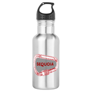 Botella De Agua Parque nacional Sequoia Escalada Carabiner