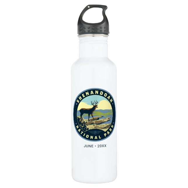 Botella De Agua Parque nacional Shenandoah (Anverso)