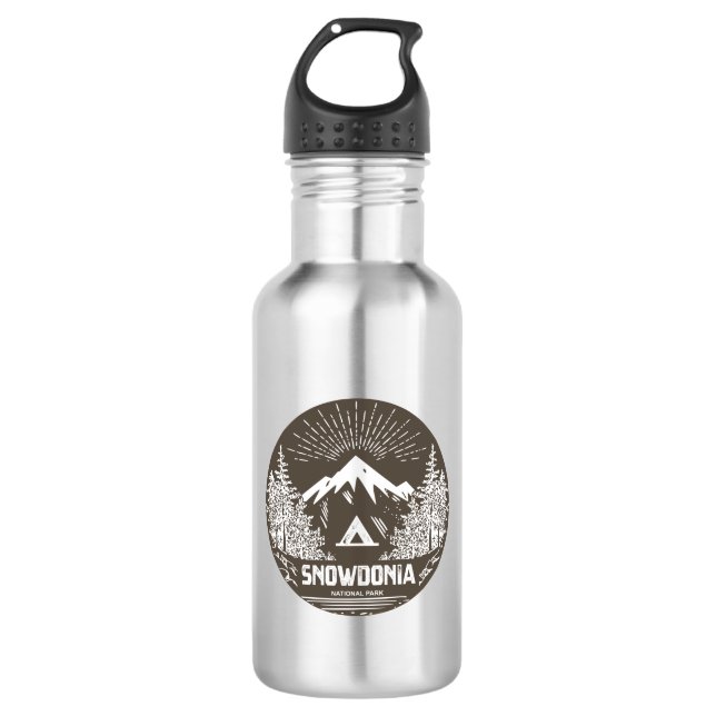 Botella De Agua Parque nacional Snowdonia (Anverso)