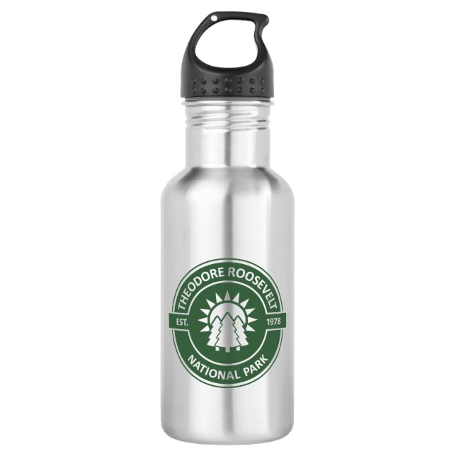 Botella De Agua Parque nacional Theodore Roosevelt (Anverso)