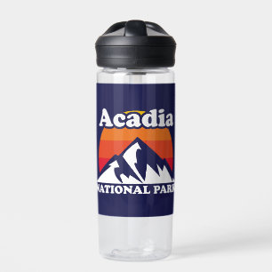 Botella De Agua Parque nacional Vintage Acadia