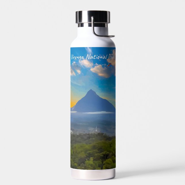 Botella De Agua Parque Nacional Virunga, RD Congo - Volcán (Izquierdo)