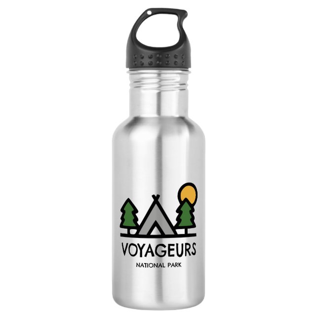Botella De Agua Parque nacional Voyageurs (Anverso)