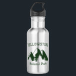 Botella De Agua Parque nacional Yellowstone<br><div class="desc">Si nunca has estado,  bueno... . váyase ahora. La fauna,  la lejanía,  las montañas,  los géiseres,  el lago. Es el Parque Nacional original,  y todavía el mejor. Muestra tu amor por Yellowstone.</div>