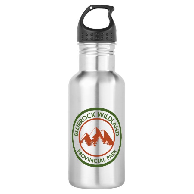 Botella De Agua Parque provincial de Bluerock Wildland (Anverso)