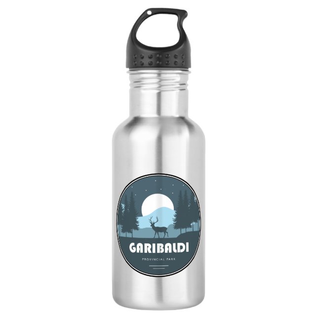 Botella De Agua Parque Provincial Garibaldi Ciervos (Anverso)