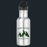 Botella De Agua Parque Provincial Mount Robson<br><div class="desc">El Parque Provincial Mount Robson, el segundo parque más antiguo del sistema de parques de la Columbia Británica, es verdaderamente una de las joyas de la corona del mundo. La montaña por la que se llama el parque guarda la entrada occidental del parque y es la cumbre más alta de...</div>