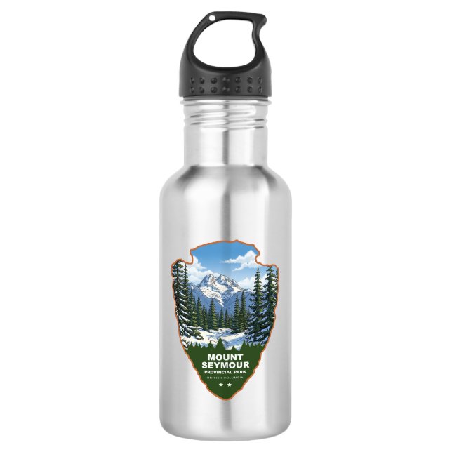 Botella De Agua Parque Provincial Mount Seymour Arrowhead (Anverso)