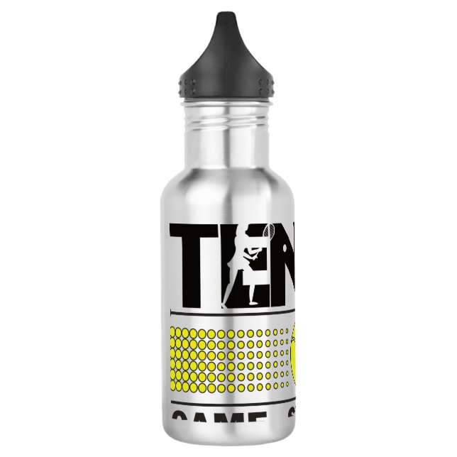 Botella De Agua Partida de juego de tenis (Izquierda)