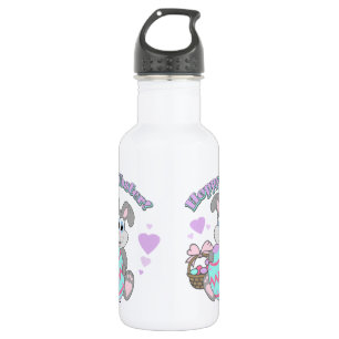 Botella De Agua ¡Pascua Adorable! Conejo de Pascua