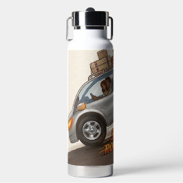Botella De Agua Paseo de verano por carretera