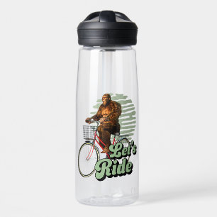 Botella De Agua Paseo en bicicleta Sasquatch Aventura Forestal
