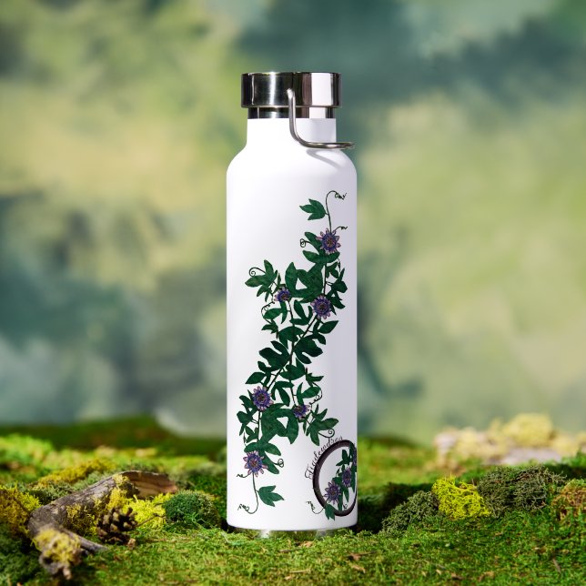 Botella de agua PassionVine (Al aire libre (girado))