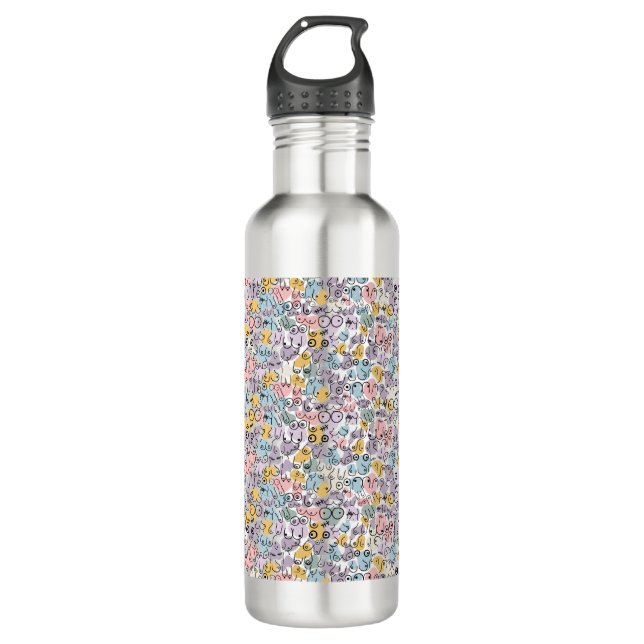 Botella De Agua pastel breast pattern (Anverso)