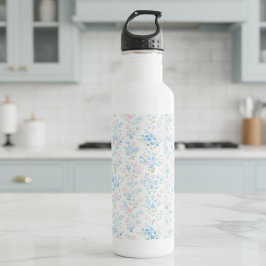 Botella De Agua Pastel Floral Water Bottle