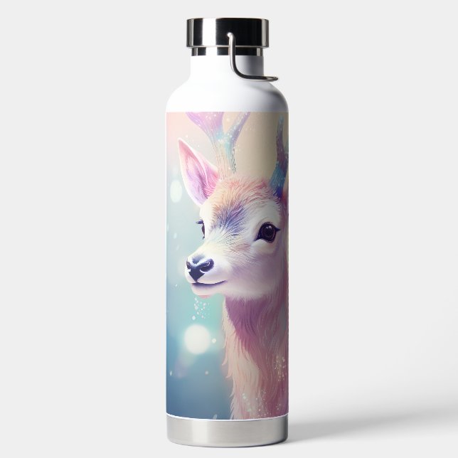 BOTELLA DE AGUA PASTEL HOLIDAY CHRISTMAS BUCK DEER (Izquierda)