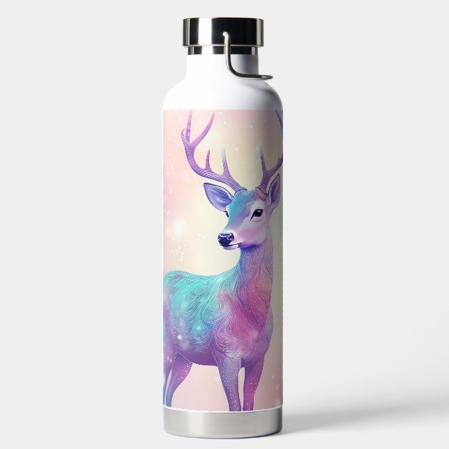 BOTELLA DE AGUA PASTEL HOLIDAY CHRISTMAS BUCK DEER (Izquierda)