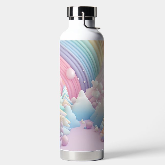 BOTELLA DE AGUA PASTEL HOLIDAY CHRISTMAS TREES (Izquierda)