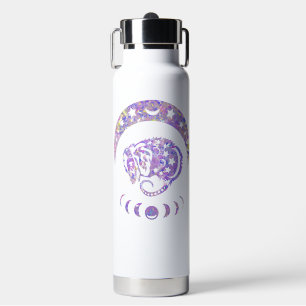 Botella De Agua Pastel Watercolor Moon Possum