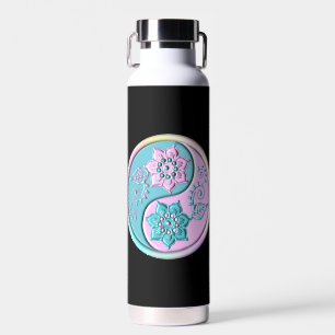 Botella de agua Pastel Yin Yang
