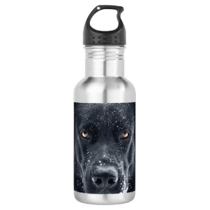 Botella De Agua Pastor alemán negro