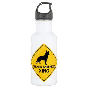 Botella De Agua Pastor alemán Xing