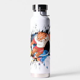 Botella De Agua Patea como si estuviera caliente. personalizado de