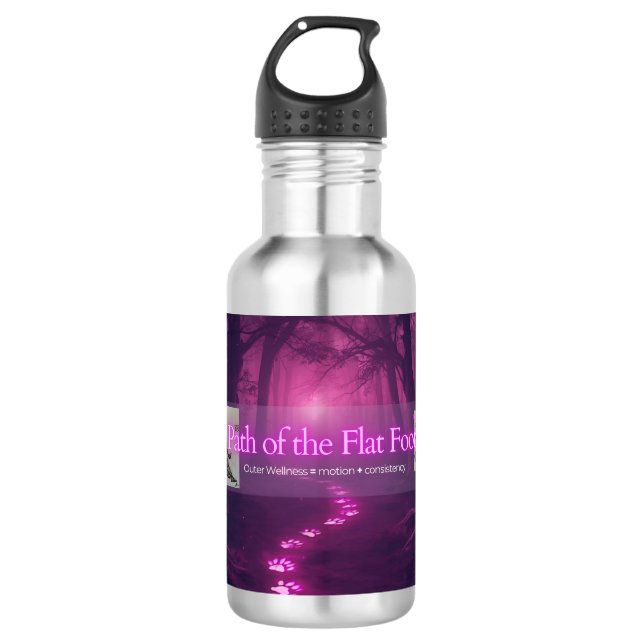 Botella De Agua Path of the Flat Foot water bottle (Anverso)