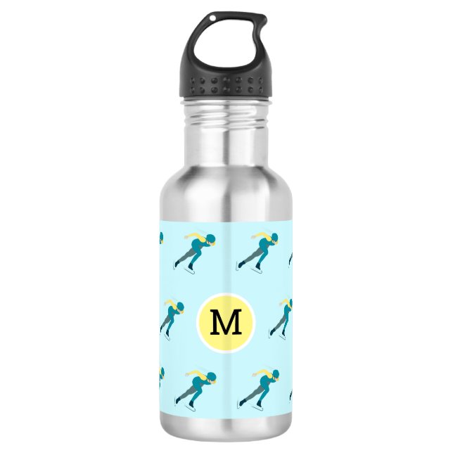 Botella De Agua Patinaje de velocidad (Anverso)
