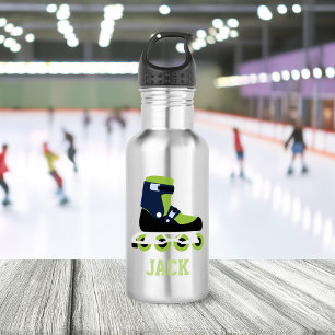 Botella De Agua Patinaje deportivo para niños personalizados
