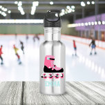 Botella De Agua Patines De Patinaje Personalizado Niños De Acero I<br><div class="desc">Diseño personalizado para deportistas y aficionados al deporte.</div>