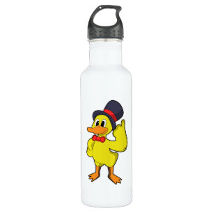 Botella De Agua Pato con Gorra