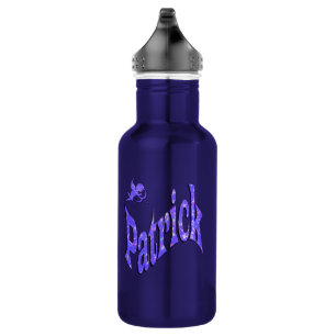 Botella De Agua Patrick, Nombre, Logo,